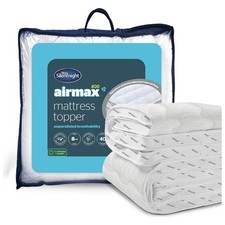 Silentnight Airmax 800 Mattress Topper Super King 8cm Dual Layer NEW WITH TAGS