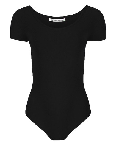 Short sleeve leotard - short, girls