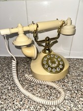 Vintage Binatone Classic 2-Piece Telephone – Retro Landline – untested prop