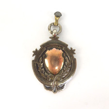 Sterling Silver Football Medal