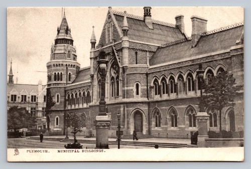 Postcard devon plymouth - devon,