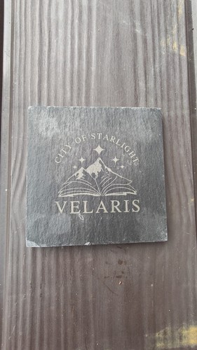 Slate coaster - slate,