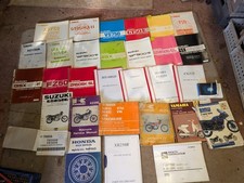 JOB LOT Motorcycle Manuals x 2