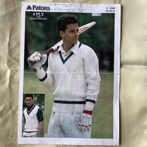 Patons knitting pattern 4369