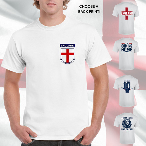 England football shirt - football, t-shirt