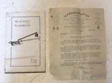 The Stanley Planimeter Brochure 1933