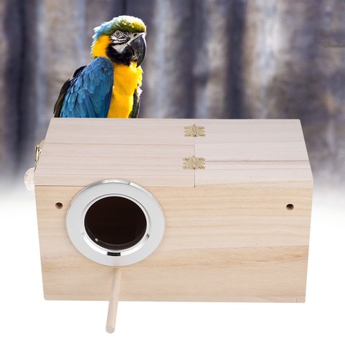 Wooden bird box for - wooden,