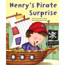 Bedtime Story & Picture Book Henry's Pirate Suprise Childrens Reading Paperback