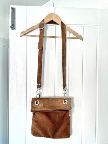 Vintage suede leather - suede,