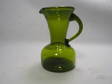 Hand blown Pontil Mark Green