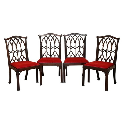 Four antique circa - four, 1900