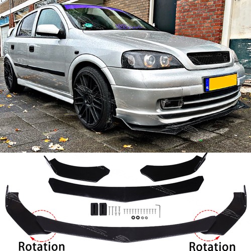 Gloss front bumper spoiler lip - gloss,