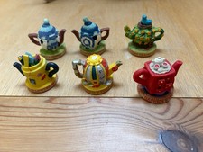 6 Vintage Tetley Tea House's