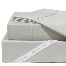 DreamComfort Microfiber StaDry Technology Cooling Bed Sheets with Elastic Cor...