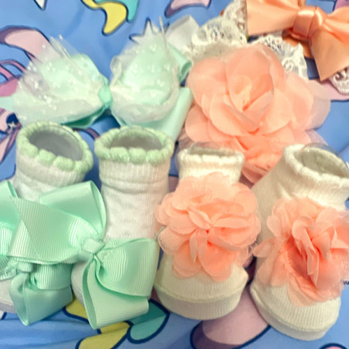 Job lot baby white ankle - ,
