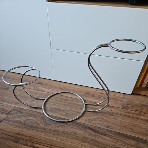 Tier swan shaped metal - 3, tier,