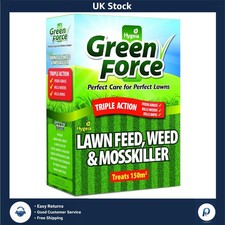Efficient Lawn Weed and Moss Killer with Fertilizer - 3 kg for Vibrant Growth