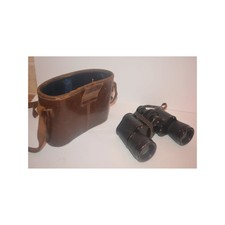 Ross London Binoculars 9x35 Stepruva Coated Lanses Original Brown Leather Case