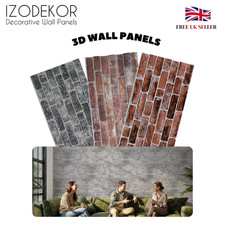 IZODEKOR 3D Wall Panels Brick