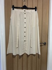 Damart Ladies Button Up Skirt