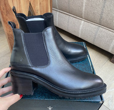 NEW BLACK WATERPROOF LEATHER