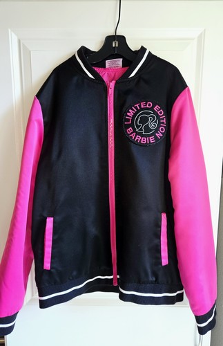 Barbie varsity bomber jacket - barbie,