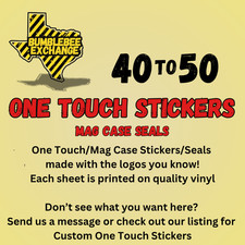 One Touch Stickers - 40 to 50