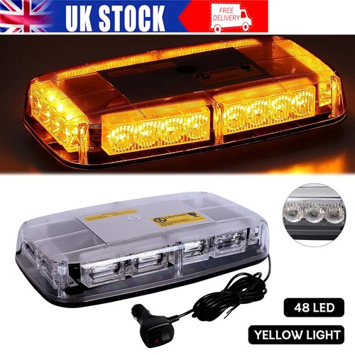 Led strobe amber flashing - led,