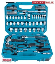 Makita 76 Piece Maintenance Kit Hand Tool Ratchet Socket Set Wrench Plier Hammer