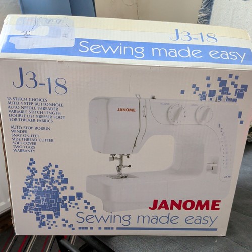 Untested janome 18 - untested!,