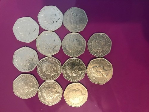 Pence piece collectable - 50,