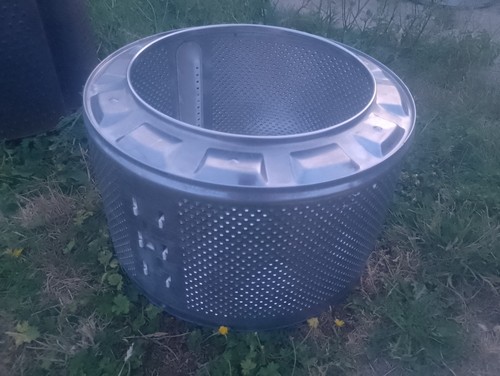 Upcycled washing machine - upcycled,