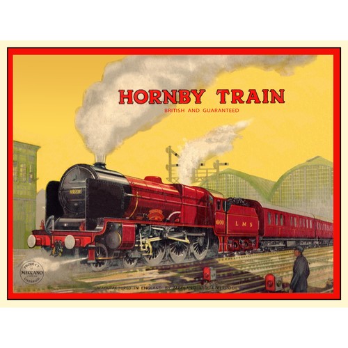 Hornby guage train set box - train,