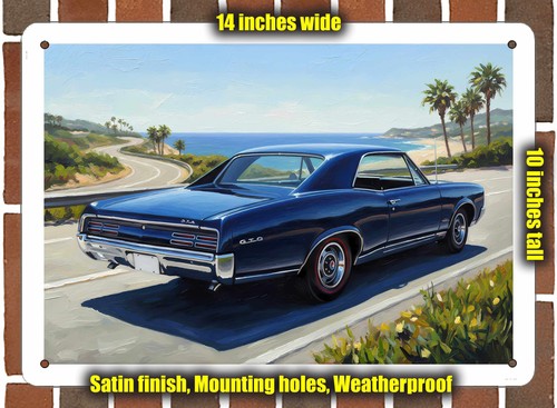 Metal sign 1967 - -, pontiac