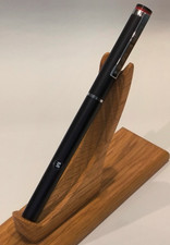 Rotring Esprit matt black lacquer & chrome trim fountain pen M NEW