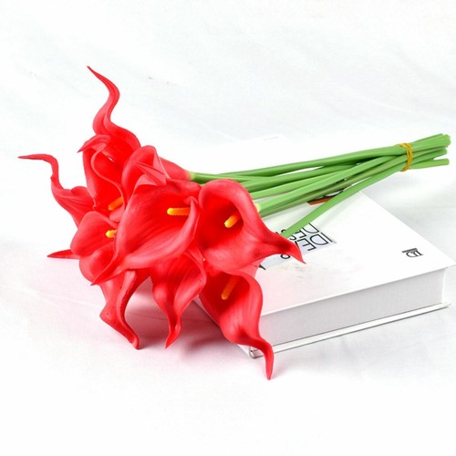 5pcs real touch - real, lilies