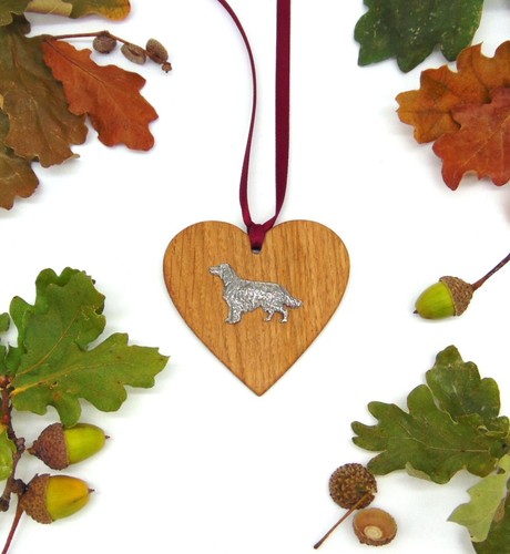 Irish setter oak - setter, heart