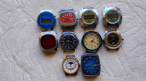 Lot russian quartz - russian, watches