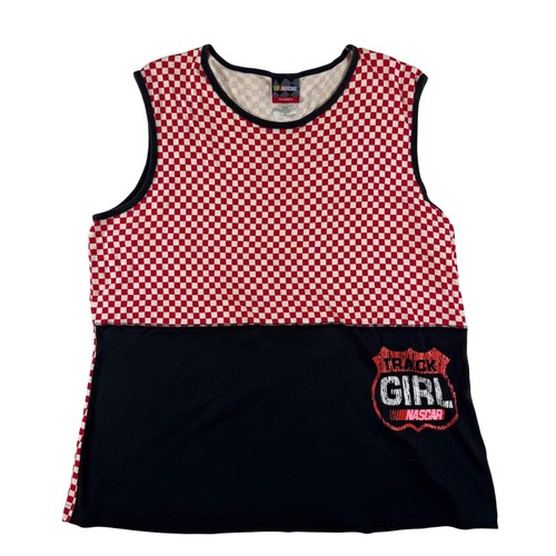 Vtg nascar jerry leigh tank - leigh,