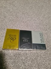 Mens Aftershave Set X3 Bottles Brand New Sealed