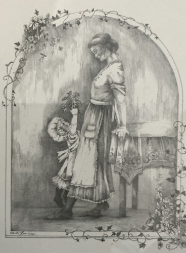 Vintage glenda rae framed - glenda,