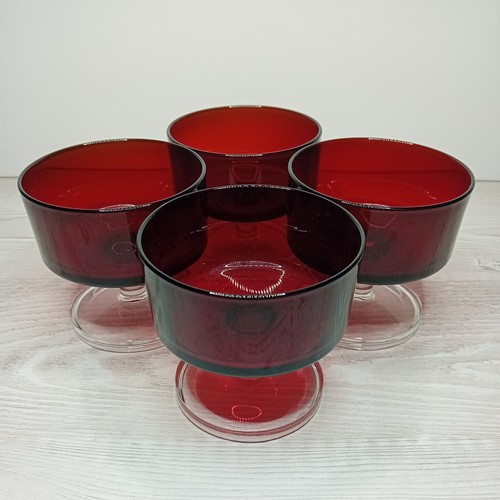Vintage french ruby - vintage, red