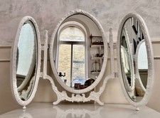 Vintage White Metal Rococo