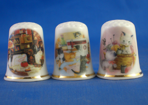 Birchcroft thimbles set of - thimbles, --