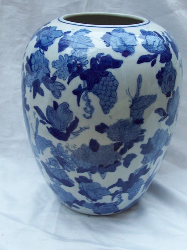 Large pottery chinese melon - large,