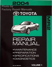 2004 toyota mr2 spyder - 2004, factory