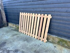 Used Heavy Duty Slatted Timber Decking Boards Pallet Racking Shelving Decks