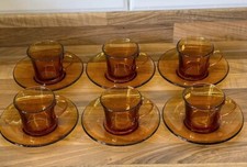 Vintage Duralex France Amber