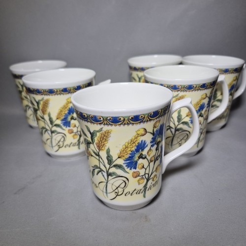 Wedgwood botanical flowers - 6x,