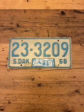 Vintage south dakota 1968 - south,